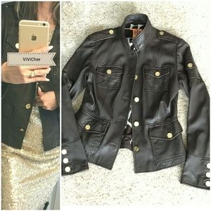 🌹Tory Burch leather jacket